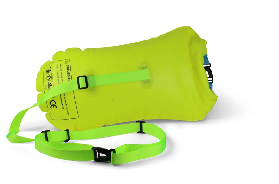 Klubben Safety Buoy Oppblåsbar bøye | Open water | Gul 