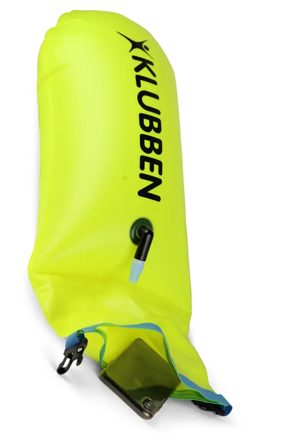 Klubben Safety Buoy Oppblåsbar bøye | Open water | Gul 