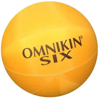 Omnikin&#174; SIX Ball 46 cm | Gul Gul ball med orginal bl&#230;re
