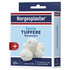 Tupfere 2 pk &#224; 5 stk Tupfere til vasking av s&#229;r