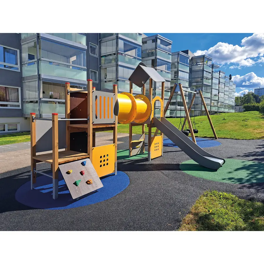 Lekestativ Lindesnes Gul/Grønn Lillebyserien 