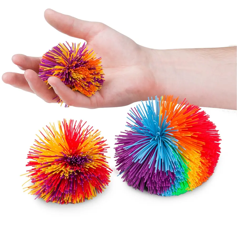 Sjongleringsball - Koosh Ball 7 cm 1 stk | 7 cm morsom lekeball 