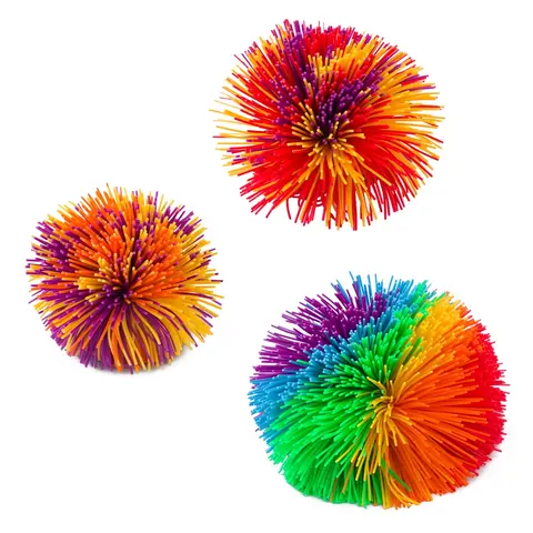 Sjongleringsball - Koosh Ball Morsom lekeball i tre ulike størrelser