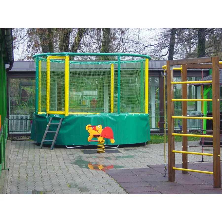 Trampoline Akrobat Gallus 360 cm | Grønn/ Gul 
