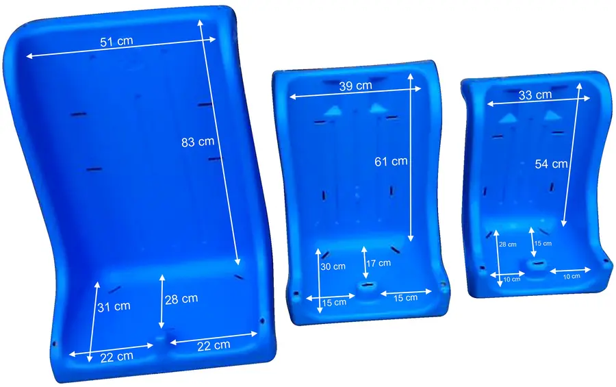 Huskesete Large | Max 125 kg 
