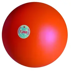 St&#248;tkule Trial i gummi 7,26 kg 7,265 kg | 135 mm | oransje