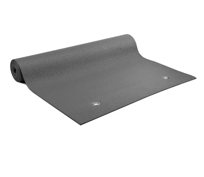 Yogamatte Warrior II med hull 183  x 61 x 0,4 cm 