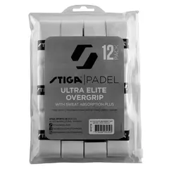 Stiga Padel Grip Tape Hvit 12 pk For bedre grep p&#229; din padel rackert