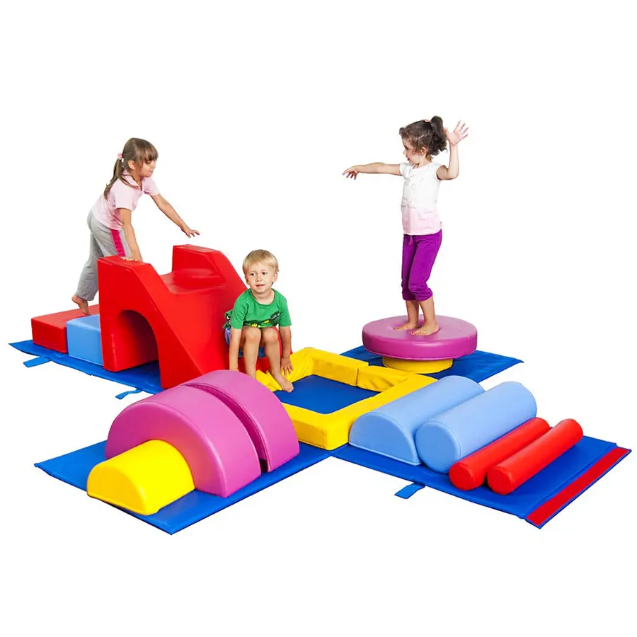 Soft Play Gymnastikkboks for barn Lekeplass i liten kube 