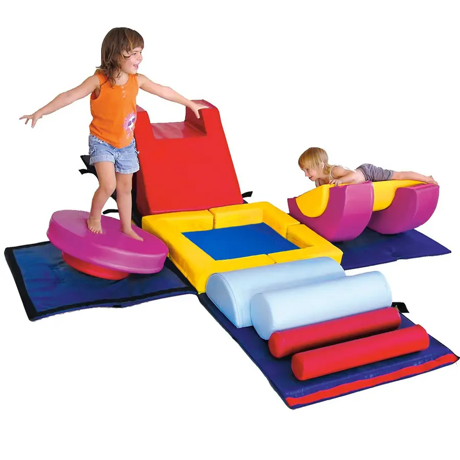 Soft Play Gymnastikkboks for barn Lekeplass i liten kube 