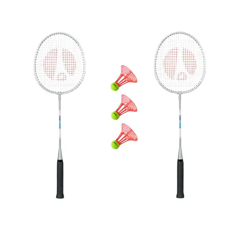 Badmintonsett Fritid Utend&#248;rs 2 racketer &amp; 3 badmintonballer