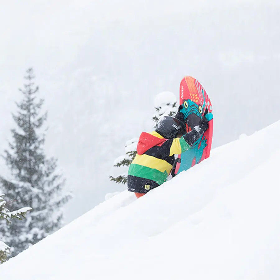 Free Surfer Akebrett Uten skarpe kanter | Plass til to 