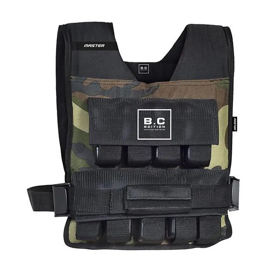 Vektvest Master BC Edition 20 kg God polstring | Festes med 2 stropper 