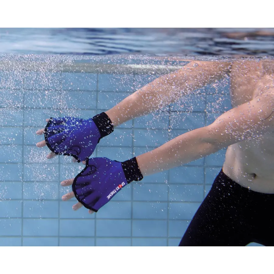 Aqua Fitness Hansker - åpne Svart - S 