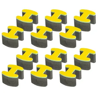 Tilbeh&#248;r til konkurransematte - 12 stk 12 gul koblinger ProGame Trocellen&#174; TIS