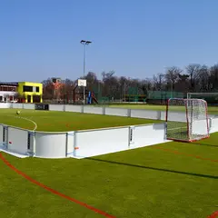 Multisportbane utendørs 3`er bane A For mål | 15 m x 10 m | Med 1 tralle