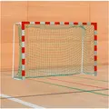 H&#229;ndballm&#229;l 3x2m | IHF-godkjent R&#248;d/S&#248;lv | Faste nettb&#248;yler