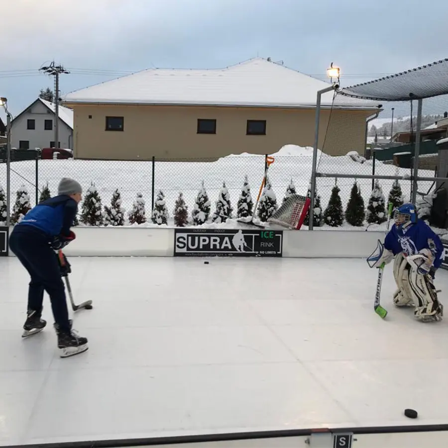 Multisportbane Super IS Isbane Ishockey Skøyteis  | 20 x 10 m | M/mål 