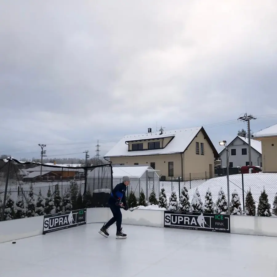 Multisportbane Super IS Isbane Ishockey Skøyteis  | 20 x 10 m | M/mål 