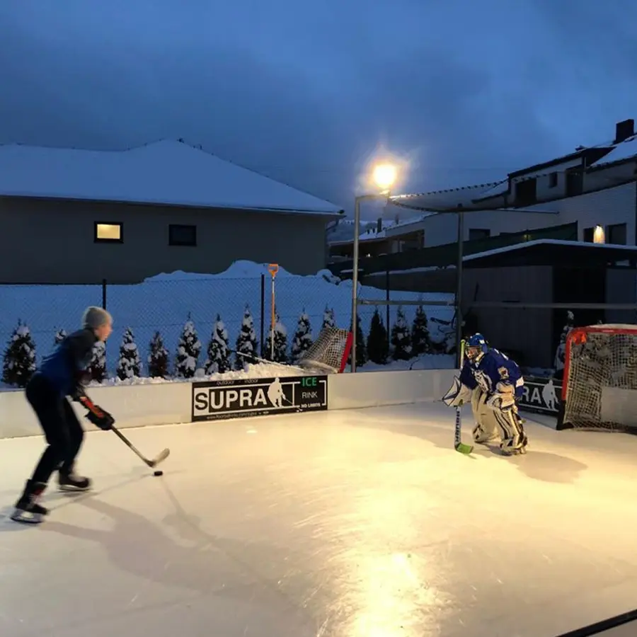 Multisportbane Super IS Isbane Ishockey Skøyteis  | 20 x 10 m | M/mål 