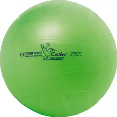 Softball Togu Colibri Supersoft 21 cm Gr&#248;nn luftfylt og myk volleyball