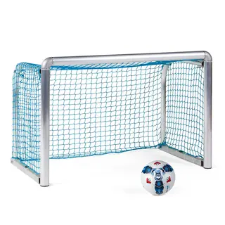 Minim&#229;l Protection foldbart 120x80 cm Alu fotballm&#229;l med runde hj&#248;rner | Bl&#229;