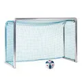 Minim&#229;l Protection foldbart 180x120 cm Alu fotballm&#229;l med runde hj&#248;rner | Bl&#229;