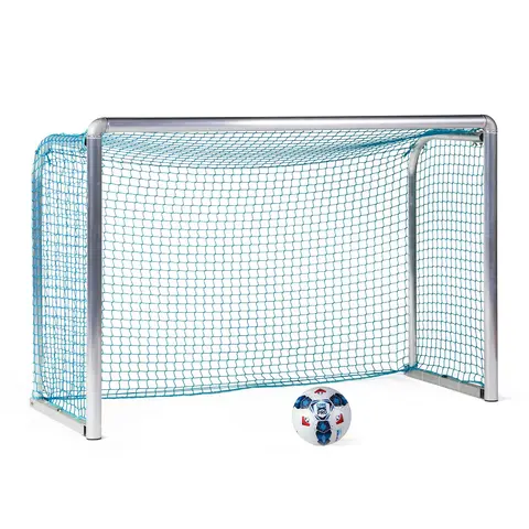 Minim&#229;l Protection foldbart 180x120 cm Alu fotballm&#229;l med runde hj&#248;rner | Bl&#229;