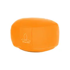 Sittepute Rondo Liten yogapute | Oransje H&#248;yde 15 cm | Diameter 30 cm