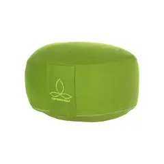 Sittepute Rondo Liten yogapute | Gr&#248;nn H&#248;yde 15 cm | Diameter 30 cm