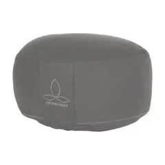 Sittepute Rondo Stor yogapute | Gr&#229; H&#248;yde 21 cm | Diameter 35 cm