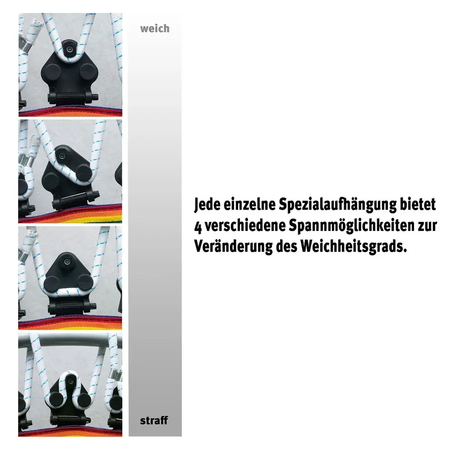 Treningstrampoline Vario 120-35 120cm Avtagbare føtter 