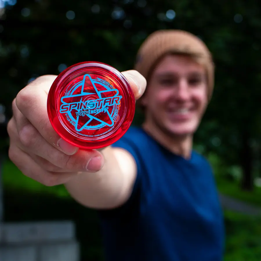 Spinstar Yoyo | Blå Nybegynner | Responsiv jojo 