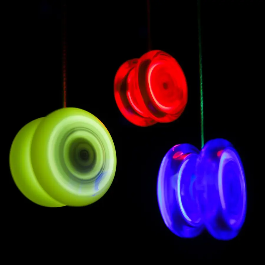 Spinstar LED Yoyo | Gul Nybegynner | Responsiv jojo 