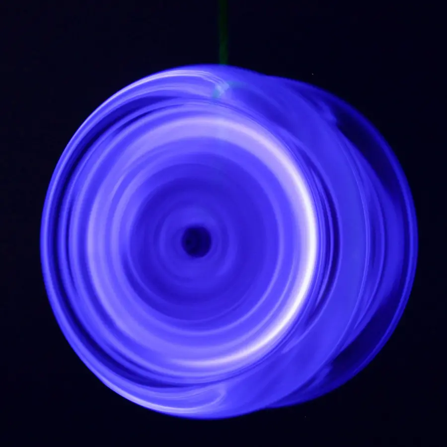 Spinstar LED Yoyo | Blå Nybegynner | Responsiv jojo 