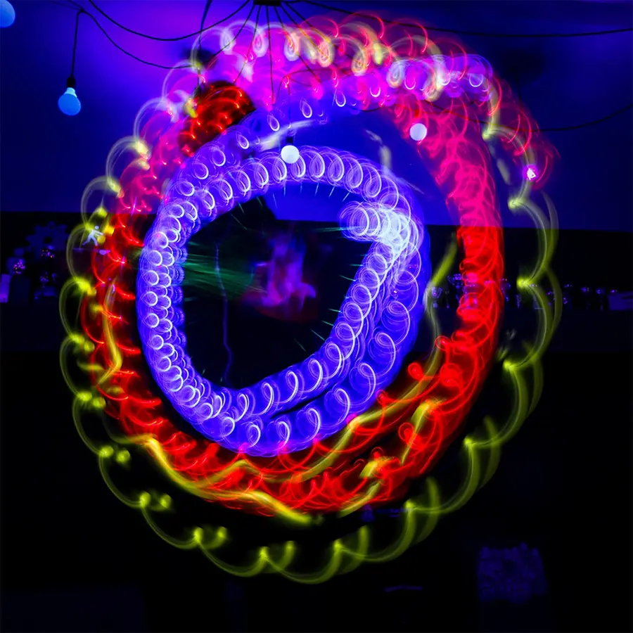 Spinstar LED Yoyo | Blå Nybegynner | Responsiv jojo 