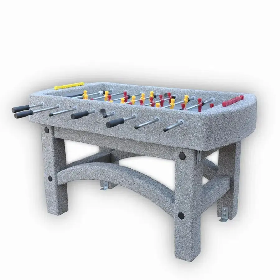 Fotballspill i betong Utendørs foosball 