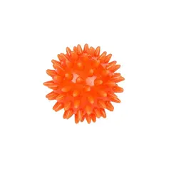 Piggball med myke pigger 5,5 cm 1 stk oransje massasjeball