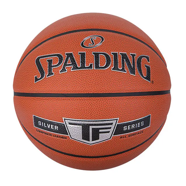 Basketball Spalding NBA Silver str 7 Treningsball til inne- og utebruk 