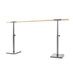 Frittst&#229;ende Ballettbarre - Isa 300 cm 1 barre | h&#248;ydejustering | m/hjul