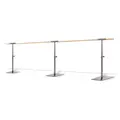Frittstående Ballettbarre - Isa 500 cm 1 barre | høydejustering | m/hjul