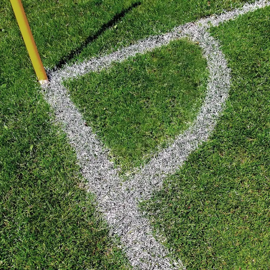 Markeringsspray 3 stk Hvit spray til gress, sand og asfalt 