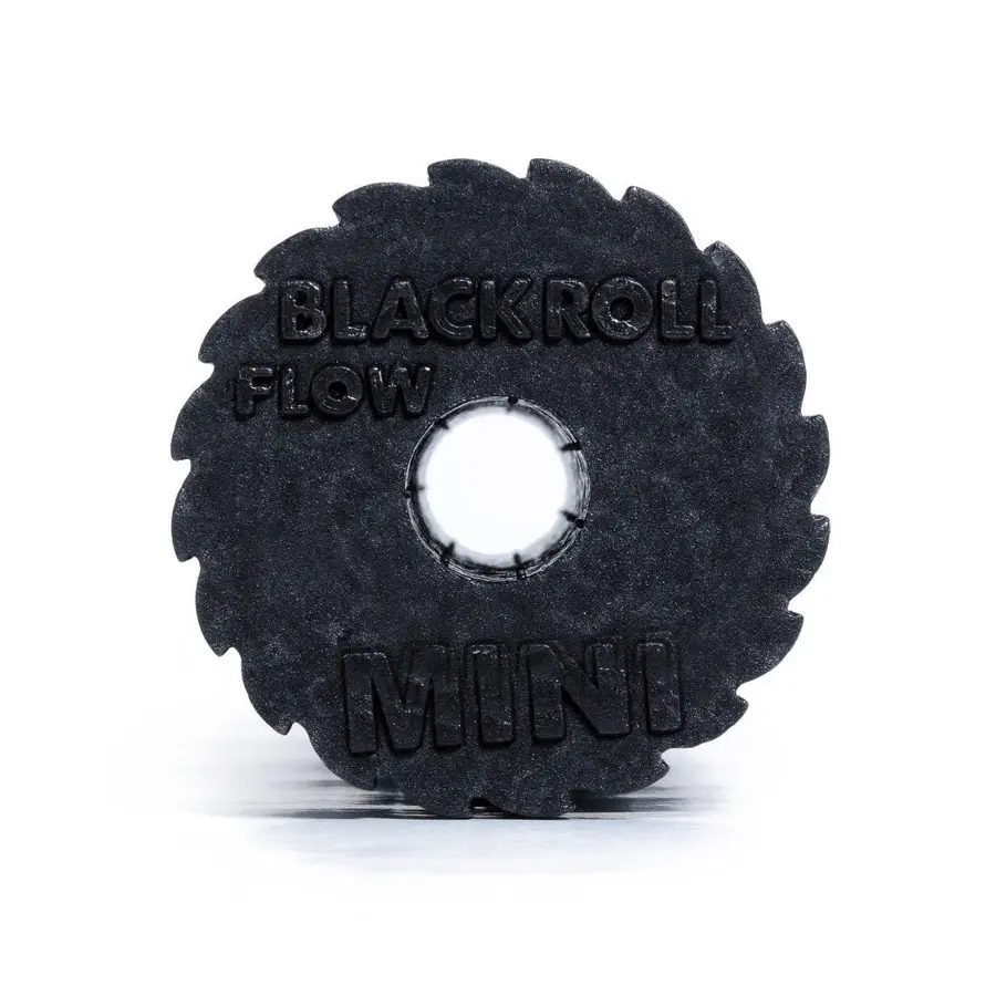Blackroll Fascia Mini Flow massasjerulle 5,5 x 15 cm | svart 