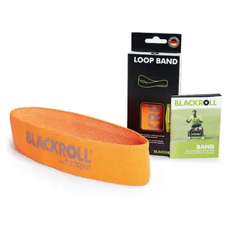Miniband Blackroll Ekstra lett 2,9 kg | Oransje | Loop Band |Lateksfri 