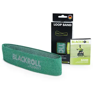 Miniband Blackroll Medium 4,9 kg | Grønn | Loop Band  | Lateksfri 