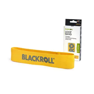 Miniband Blackroll XX-lett 2,6 kg | Gul | Loop Band | Lateksfri