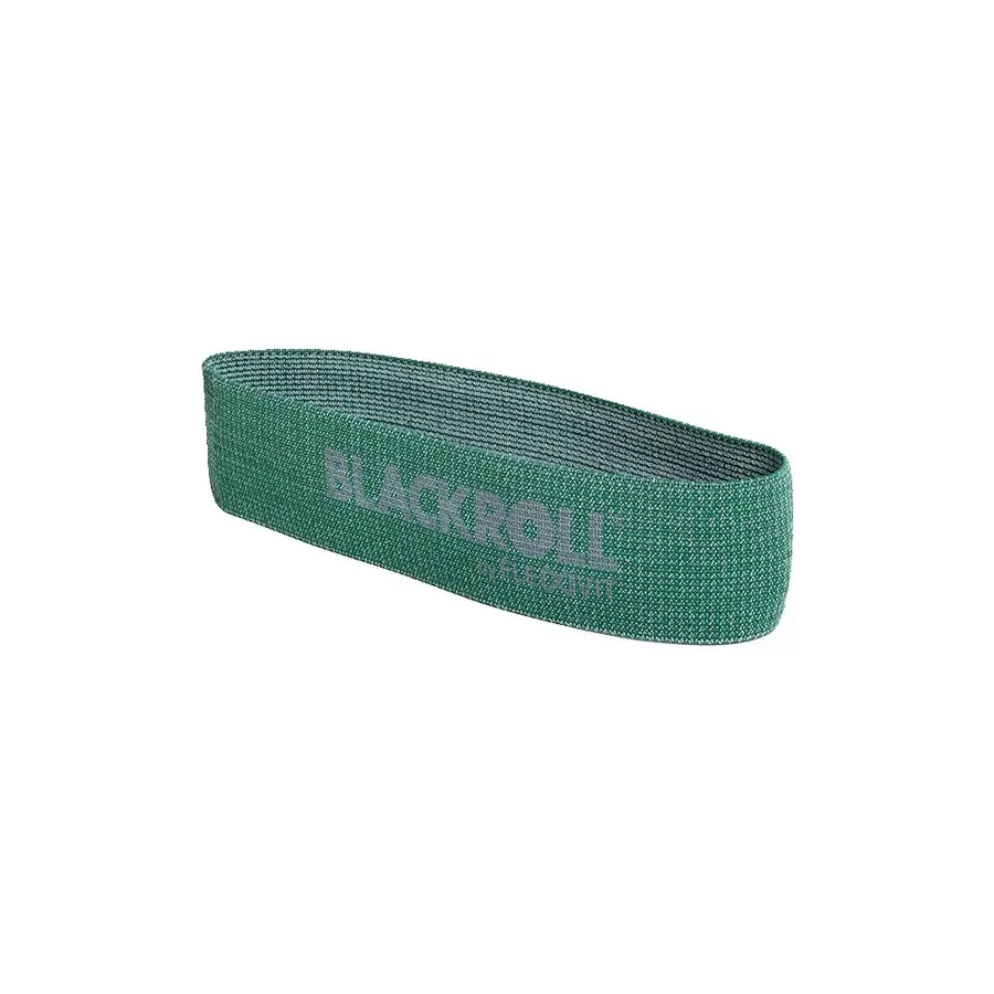 Miniband Blackroll i tekstil | Lateksfri 3 strikker med ulik belastning 