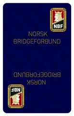 Kortstokk til kortspill | 1 stk. Norsk Bridgeforbund sine spillkort