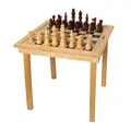 Spillebord | Sjakk, Dam og Ludo 3 spill på ett bord