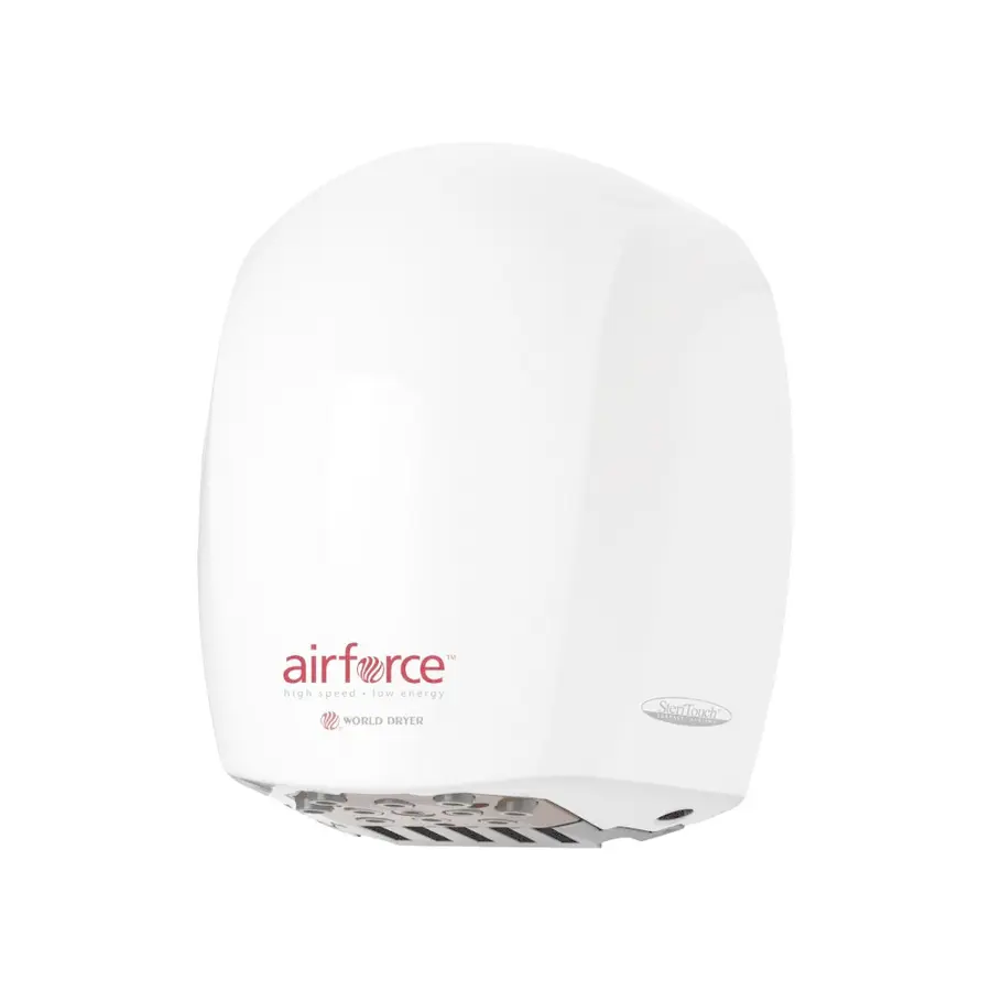 Håndtørker World Dryer Airforce Turbo Hvit 